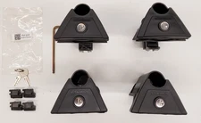 Yakima RailGrab Towers for round bars- Set of 4, small & medium claws + locks