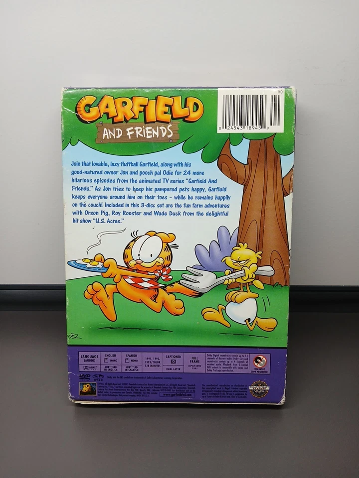 Garfield and Friends Volume 4 Four 3 Disc DVD Box Set - Image 3 of 4