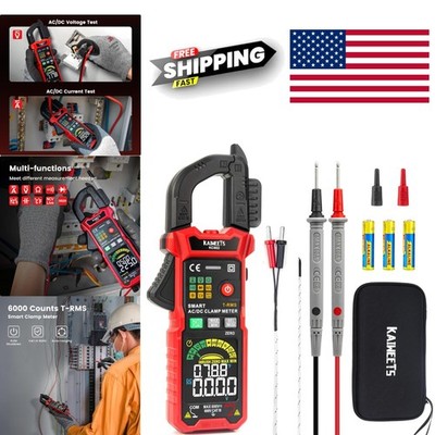 Portable Digital Clamp Meter with High Definition Display and Easy Operation