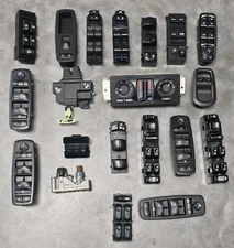 LOT of 20 ASSORTED CHEVY, etc., ELECTRIC WINDOW SWITCHES + Other Parts