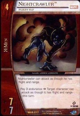 Nightcrawler, Fuzzy Elf - FOIL - Marvel Origins - FOIL - Vs System