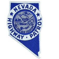 Nevada State Highway Patrol Police Department Collectible Shoulder Patch