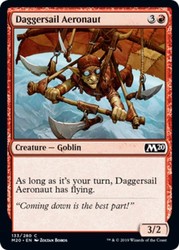 Daggersail Aeronaut 133 Common Core Set 2020 Magic: The Gathering