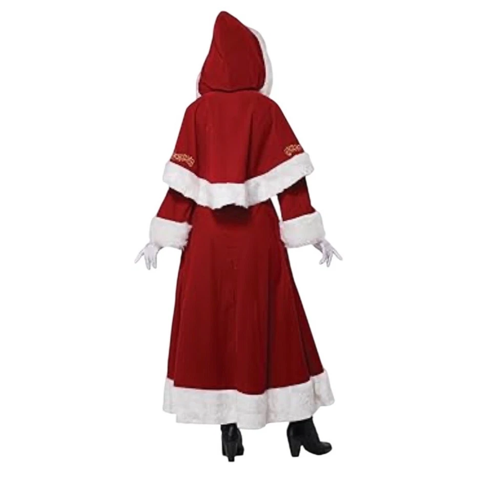 Disfraces de California para mujer Mrs Clause adulto Navidad vacaciones disfraz vestido Foto 2 de 4