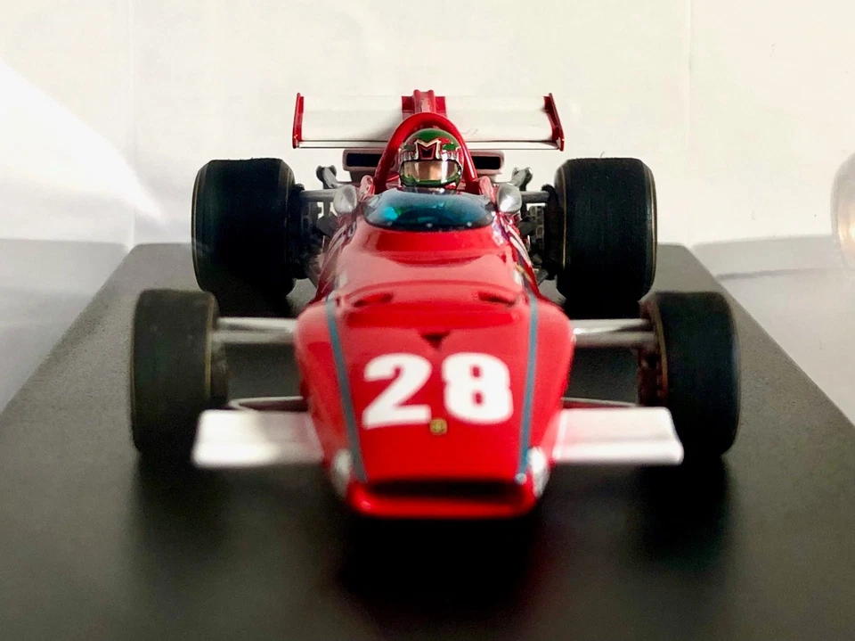 F1 1/43 Looksmart LSRC099 Ferrari 312B N°28 I.Giunti 4th Belgian GP 1970, New - Immagine 3 di 4