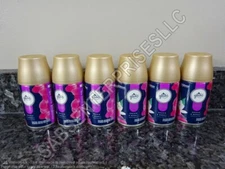 6 Glade Fresh Automatic Spray Refill ORCHID & NEROLI Air Freshener 6.2 oz. NEW