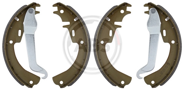 Rear Brake Shoe Set A.B.S. 8713 for Vauxhall/Bedford Manta/Rekord/Commodore/Asco