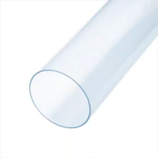 POWERTEC 4 In. X 36 In. L Clear Pipe Rigid Plastic Tubing