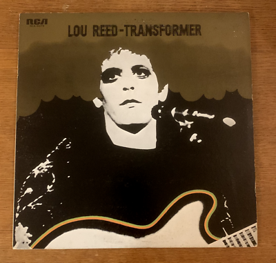 MAGA RARE PROMO 1st 1973 JAPAN LOU REED Transformer LP