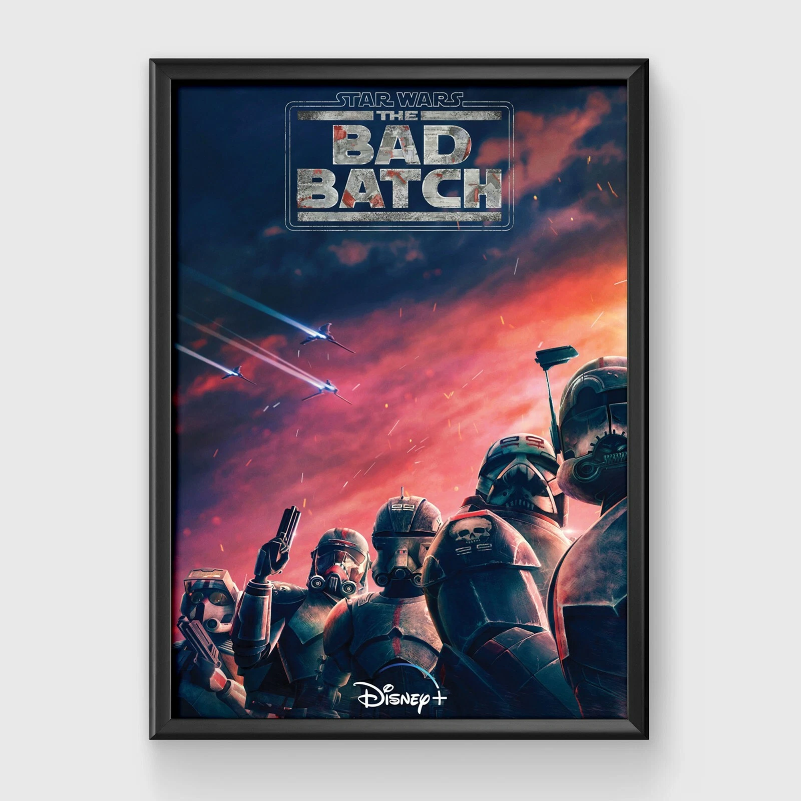 Star Wars The Bad Batch Premium Matte Vertical Poster