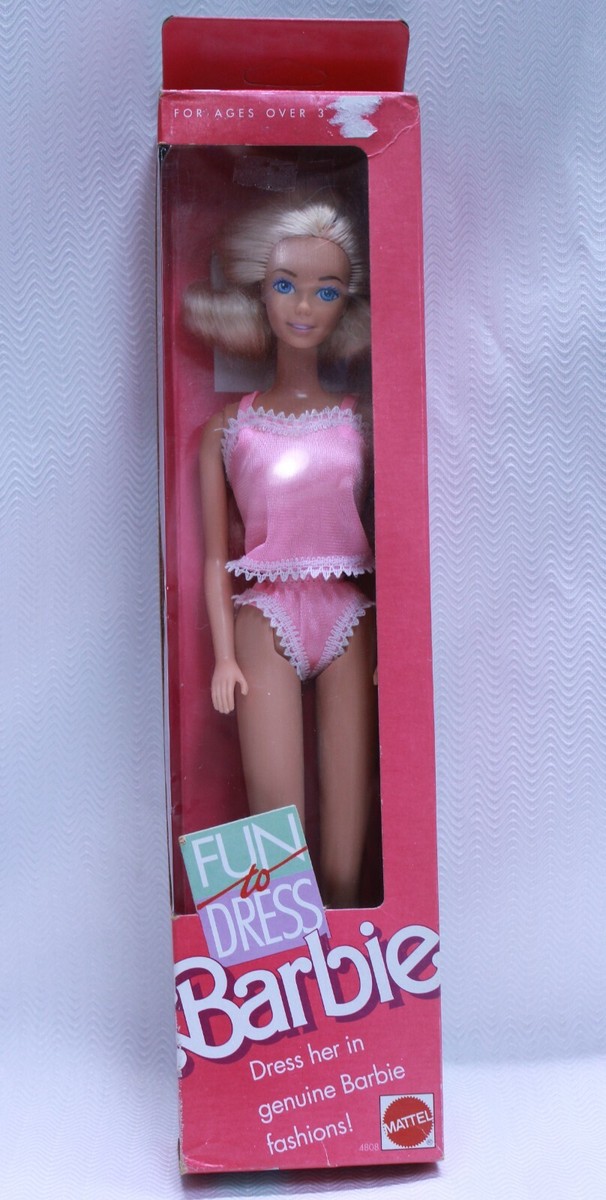 1989 Barbie Fun to Dress #4808 New in Box | eBay