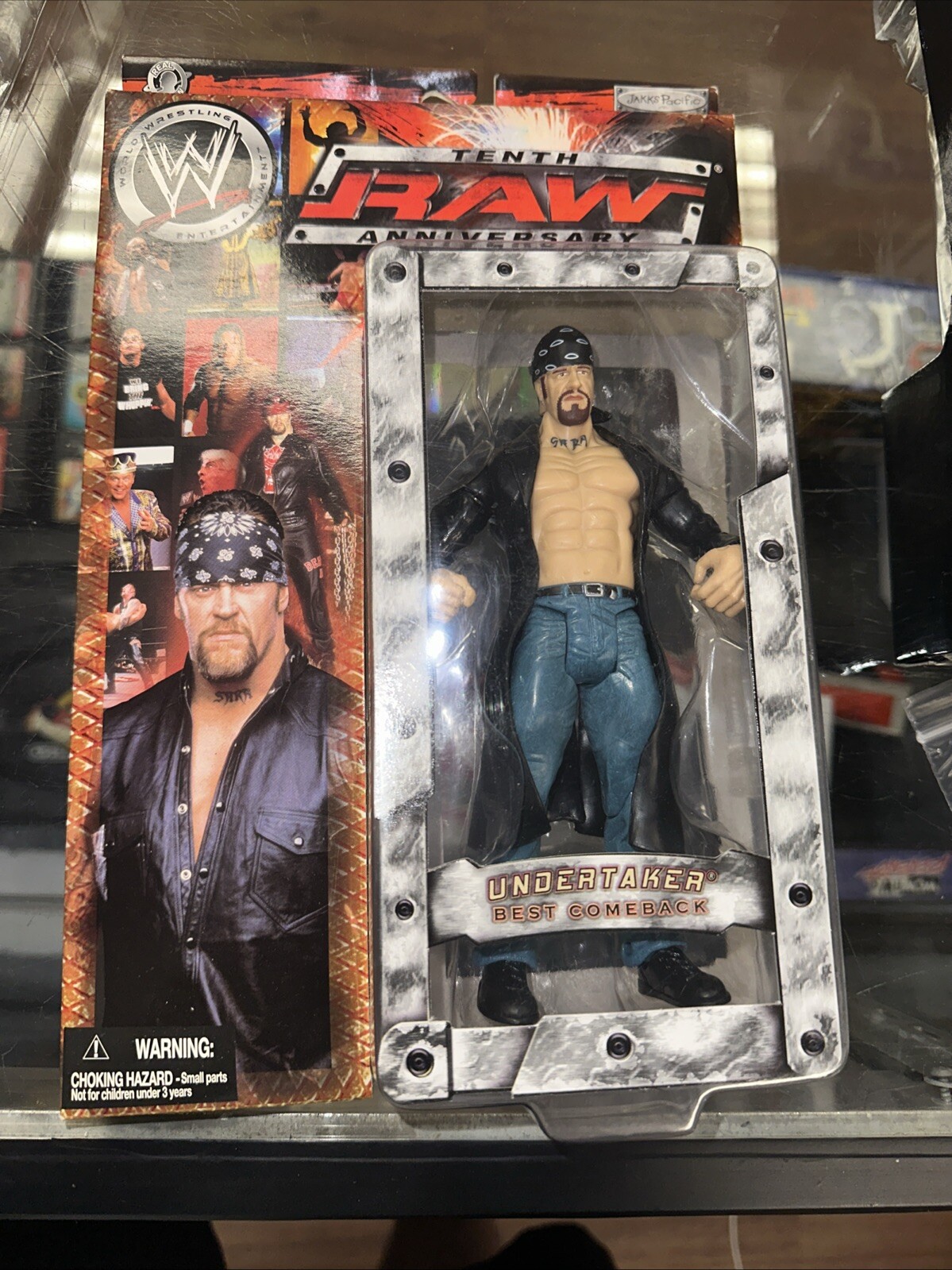 WWE Jakks Pacific Undertaker Best Comeback Tenth RAW Anniversary 2003