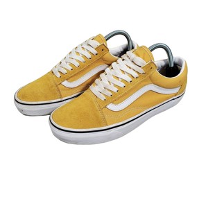 Vans Old Skool Gamuza Amarillo Zapatos de skate para mujer 9 hombres 7.5  Mostaza | eBay