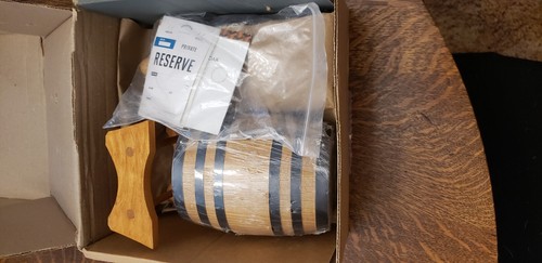 Marcellin Charred American Oak Mini Barrel Kit NOB - Picture 3 of 11