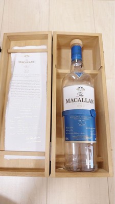 The Macallan 30 Years Old Fine Oak Triple Cask Empty Bottle Cosmetic Box