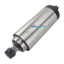 Motore mandrino CNC in acciaio inox 1,5KW/2,2KW 110V/220V raffreddato ad aria VFD 24K RPM