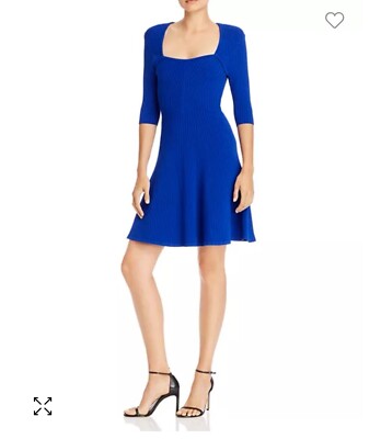 green emerald velvet dress Geo Eyelet Knit Combo Midi Dress in Ecru main image 1