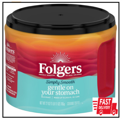 Folgers Simply Smooth Ground Coffee 27 Ounce
