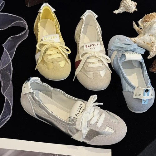 Women Shoes Sneakers Casual Flats Canvas Shoes Lace Up Dress Breathable New Shoe - Picture 15 of 29