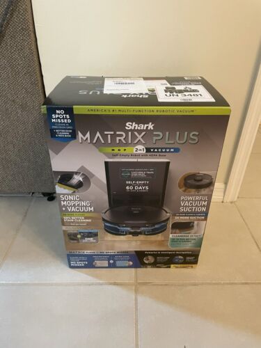 Shark - Matrix Plus 2-in-1 Robot Vacuum & Mop with Sonic Mopping - Picture 2 of 18