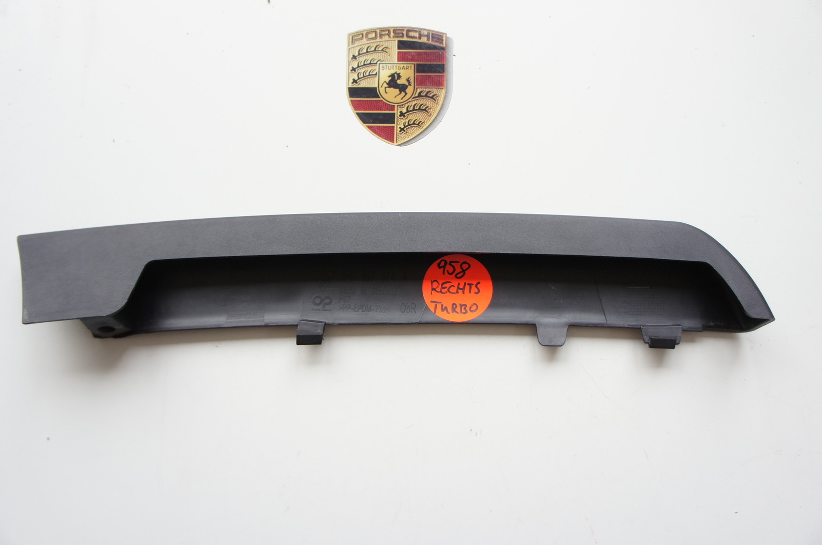 Porsche 958 Cayenne TURBO GTS Lamelle Rechts Stoßstange Vorne 