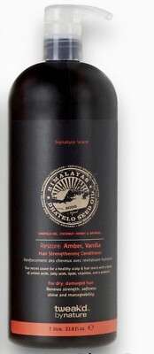 Tweak d By Nature Supersized Strength & Volume Conditioner Amber Vanilla