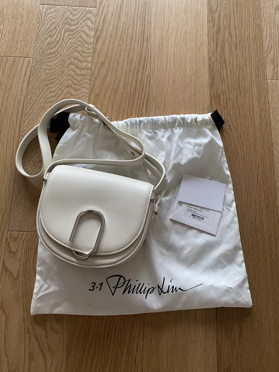 3.1 phillip lim calfskin alix saddle bag White | eBay