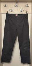 Vintage Prada Milano Trousers Dress Pants for women's size S Dark Green/Black