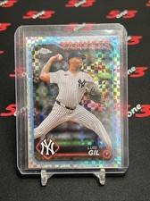 2024 Topps Chrome Luis Gil XFractor NY Yankees Baseball