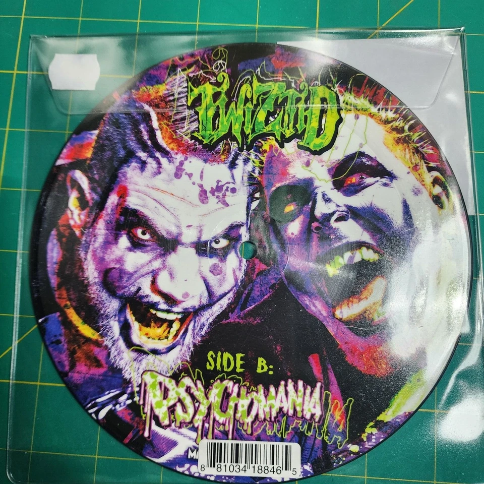 TWIZTID ARE YOU INSANE LIKE ME PSYCHOMANIA LIMITED RSD 7" VINYL ICP MADROX - Image 4 of 4