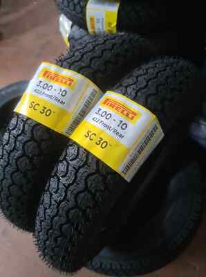 Pneumatici Scooter 3.50-10 - Coppia Per Vespa E SC30 - Foto 9