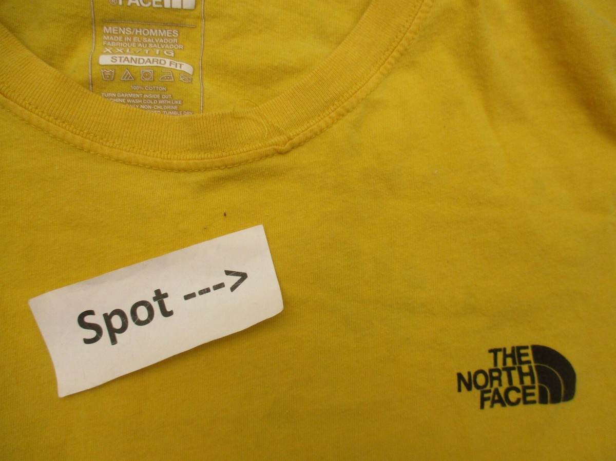 トップス THE NORTH FACE STANDARD CREWNEK XXL The North Face Size 2XL Mens 100% Cotton Crew Neck Long Sleeve