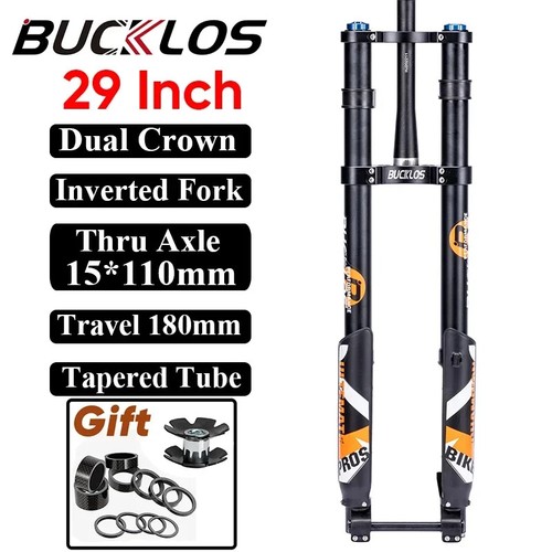 29" Bicycle Downhill Inverted Air Suspension Boost Fork Disc Brake MTB Bike Fork - Picture 8 of 20