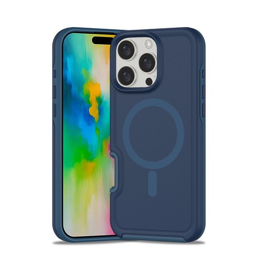 Funda de teléfono MagSafe magnética resistente a prueba de golpes para iPhone 16/15/14/13/12 Pro Max - Imagen 49 de 66