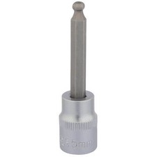 Image of Draper Expert 3/8" Drive Hexagon Ball End Socket Bit Metric 5mm