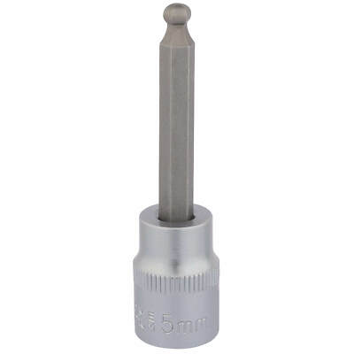 Draper Expert 3/8'' Drive Hexagon Ball End Socket Bit Metric 5mm