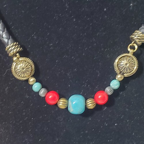 Carolyn Pollack American West Mix Metal Multi Gemstone Interchangeable Necklace - Picture 7 of 21