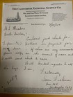 1924 California National Supply Co. letterhead Oil. & Gas Supplies Los Angeles