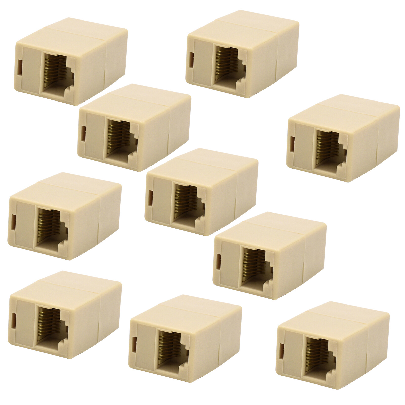 RJ45 Female to Female Ethernet LAN Coupler Extender Adapter