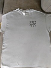 Bruno Mars XXIV K Magic Tour LE Production Crew XL Concert T-shirt
