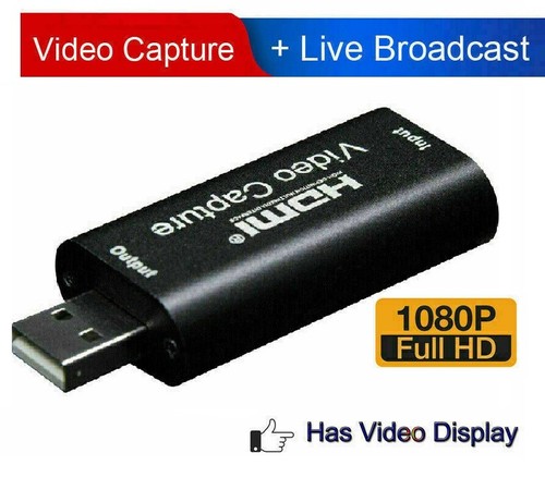 Hdmi To Usb 2 0 Video Capture Card For Nintendo Switch Ps4 Gaming Live Streaming Ebay