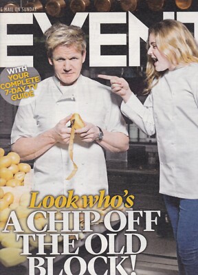GORDON RAMSAYS TOCHTER ERZÄHLT IHM... - POST AM SONNTAG EVENT MAGAZIN 2015 - XLD2