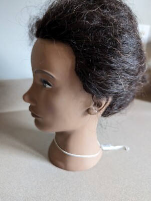 Pivot Point ''Amber'' 100% Human Textured Hair Mannequin Practice Head