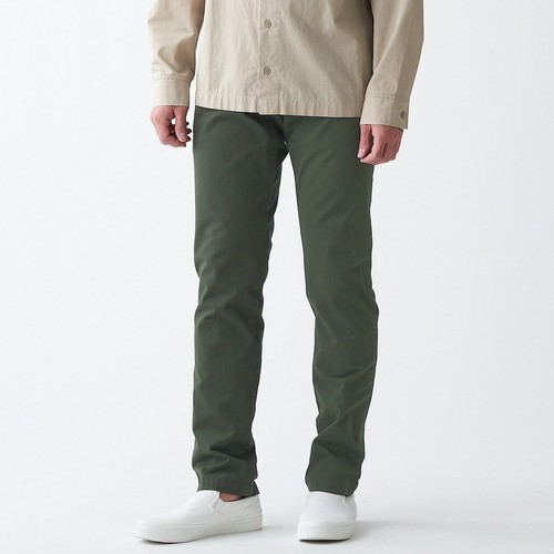 MUJI MEN'S Stretch Chino Slim Inseam 