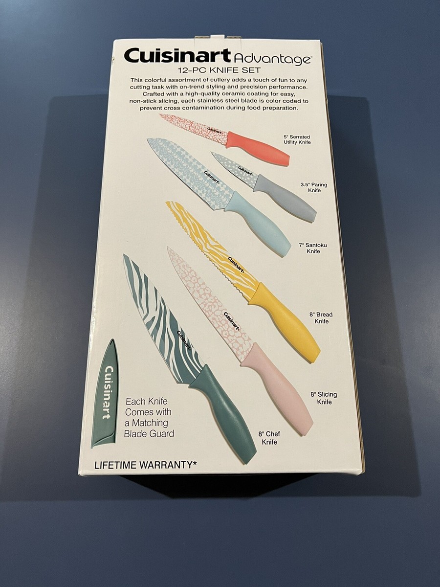 Zebra Print Knife Set