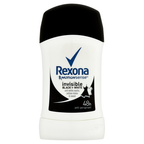 Rexona Motionsense Invisible Nero Bianco Deostick per donna 40ml