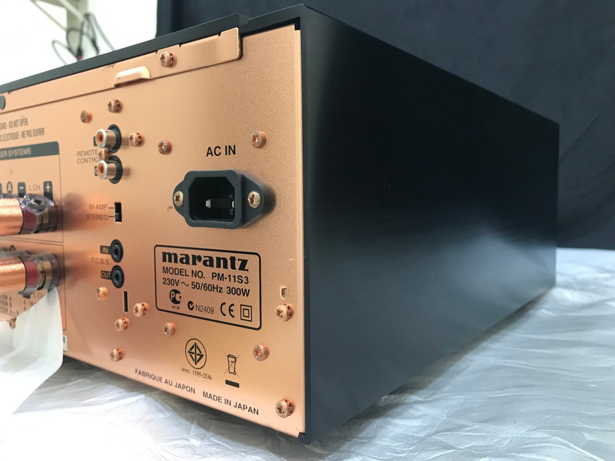 Demo Marantz PM11-S3 Integrated Amplifier in Black in 230V, Made