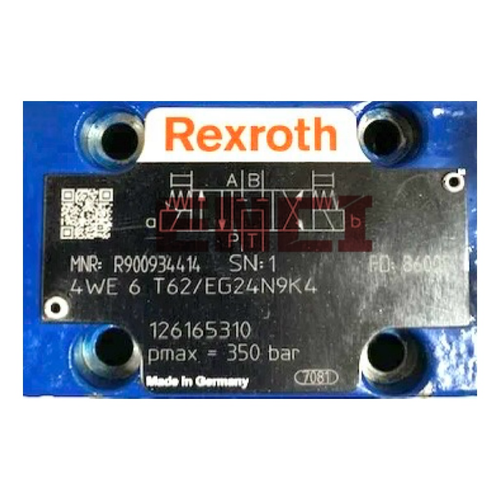 4WE 6 T6X/EG24N9K4 R900934414 Bosch Rexroth Solenoid Valve 4WE6T62/EG24N9K4 - Afbeelding 3 van 3