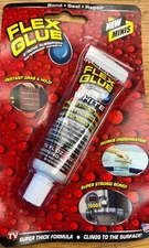 Flex glue Strong Rubberized Waterproof Adhesive white bond-seal-repair Phil Swif