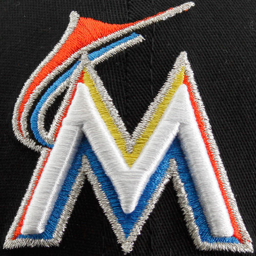 new era miami marlins youth black the league 9forty adjustable